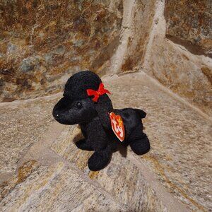 TY Original Beanie Babies Baby GiGi the Poodle Vintage 1997 Collectible